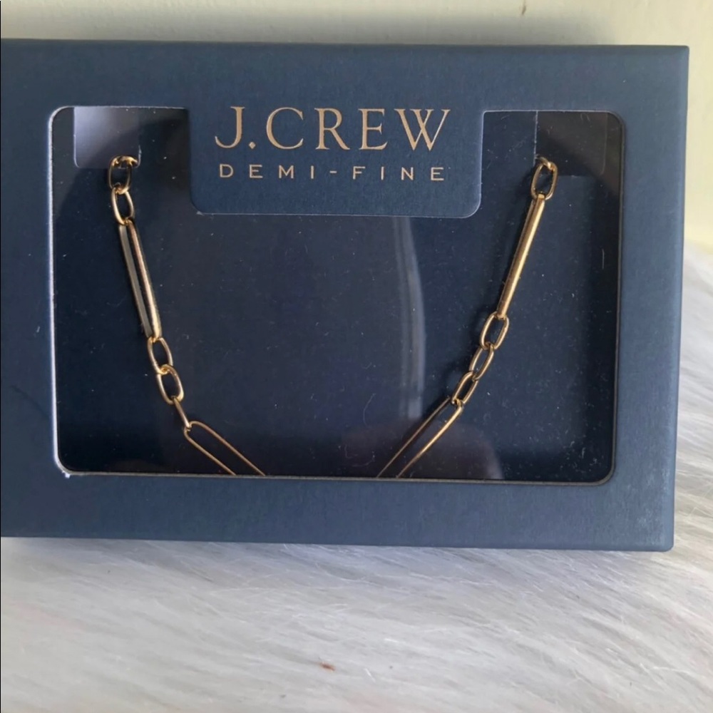 J. Crew Demi Gold Chain Necklace